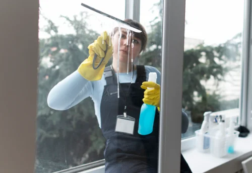 Nettoyage de vitres intérieures et extérieures à Griselles